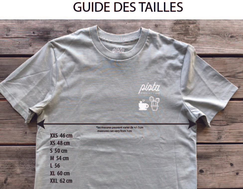Tee-shirt pistache Pista Ventoux