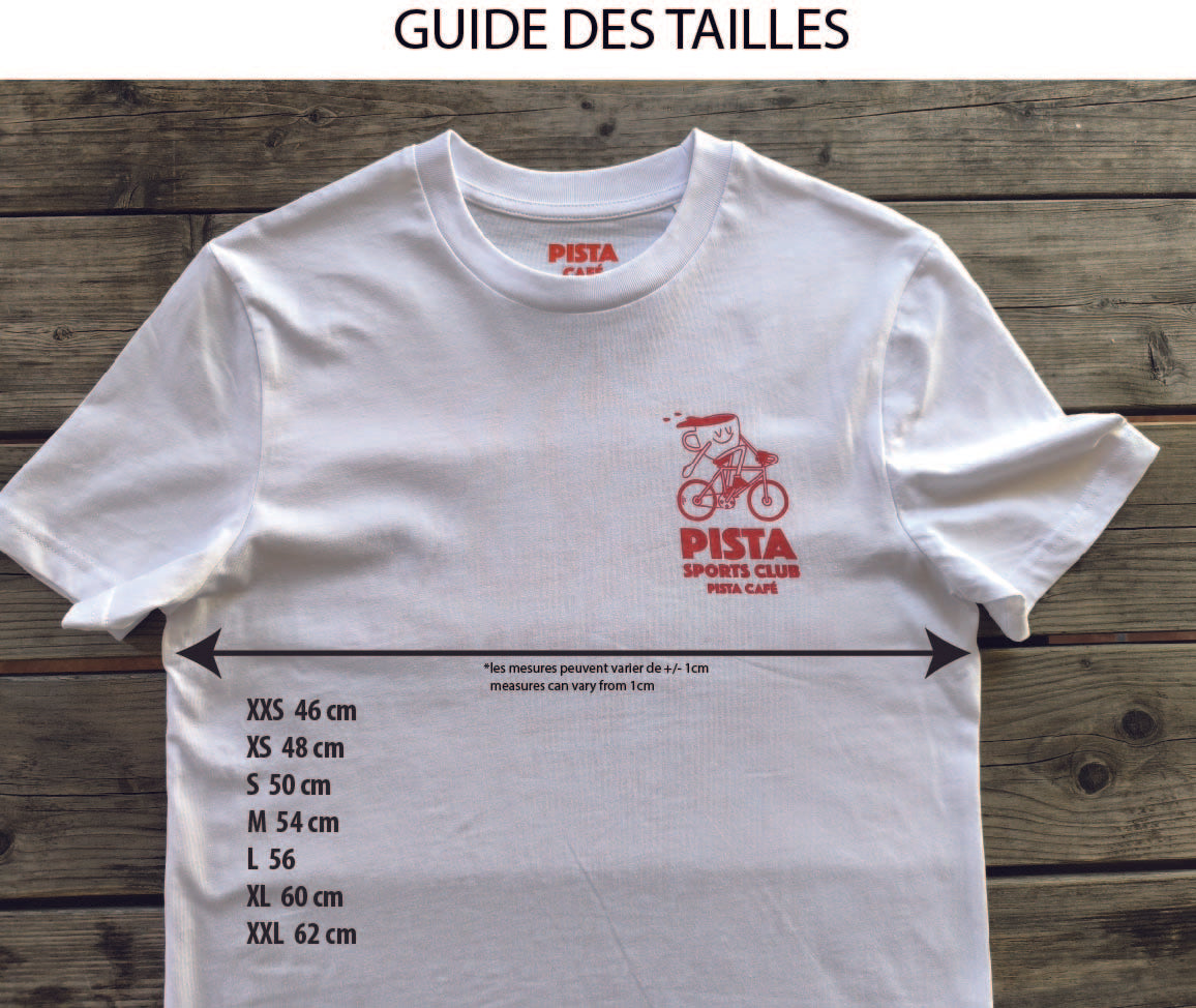 Tee-shirt Pista Sports Club vert/blanc