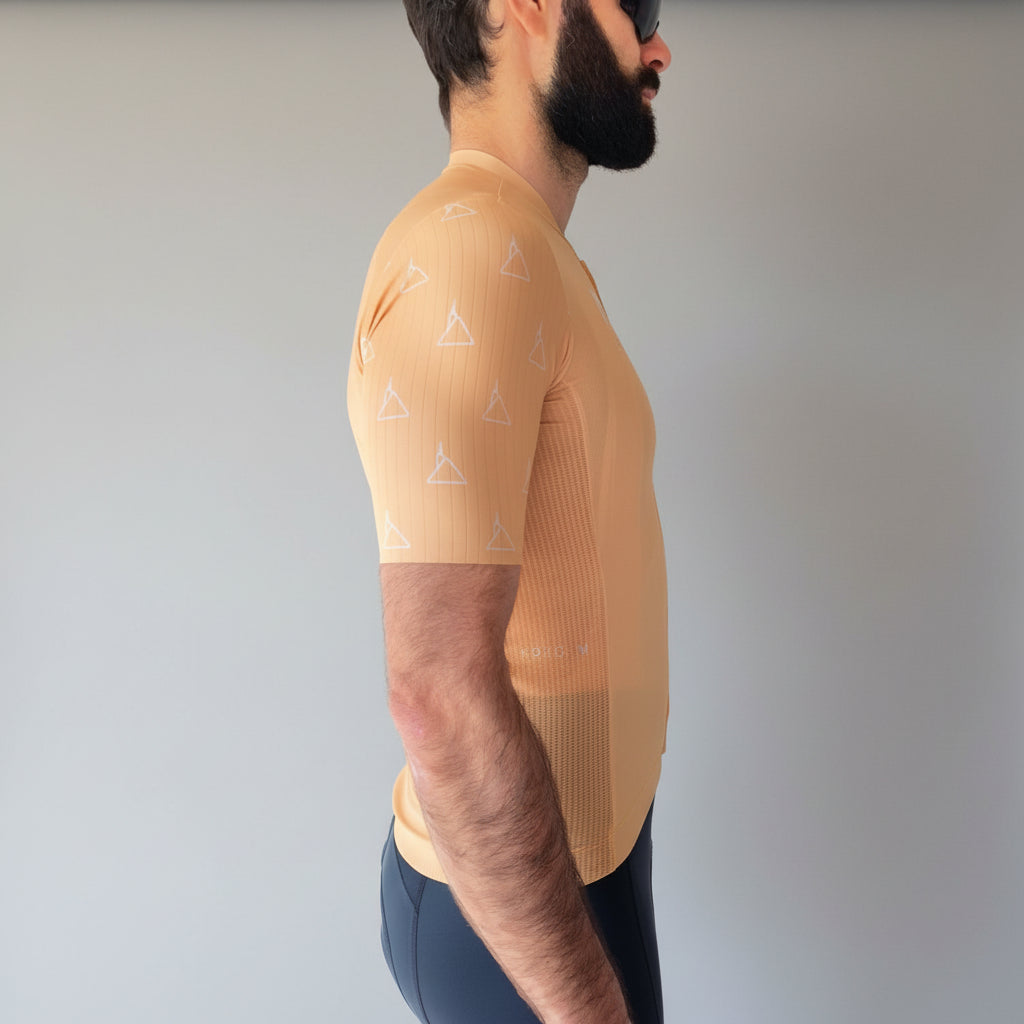 Jersey gold "Thirsty for a climb!"